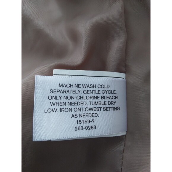 A.N.A Coat Jacket Quilted Puffer Faux Sherpa Trim Womens Size Large - Picture 10 of 15